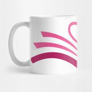 LOVE BOOKS (PINK) Mug